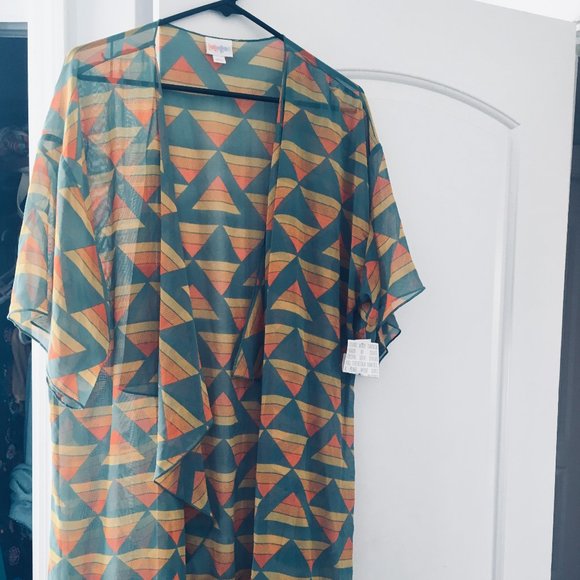 LuLaRoe Overlay / Swim Cover-up - Picture 2 of 7